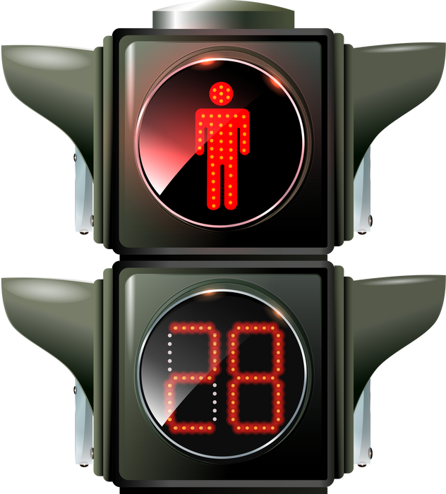 Pedestrian traffic light
