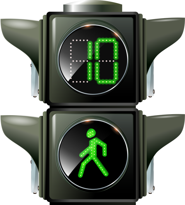 Pedestrian traffic light